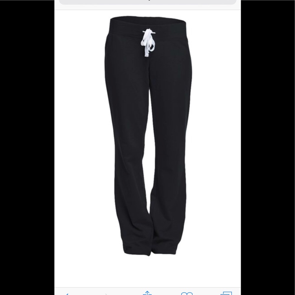 NWT black French Terry Lounge Pants